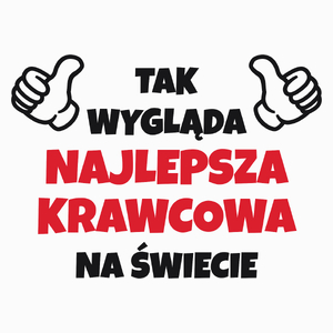 Tak Wygląda Najlepsza Krawcowa Na Świecie - Poduszka Biała