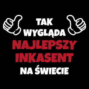 Tak Wygląda Najlepszy Inkasent Na Świecie - Torba Na Zakupy Czarna