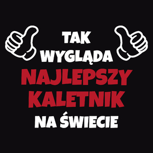 Tak Wygląda Najlepszy Kaletnik Na Świecie - Męska Koszulka Czarna