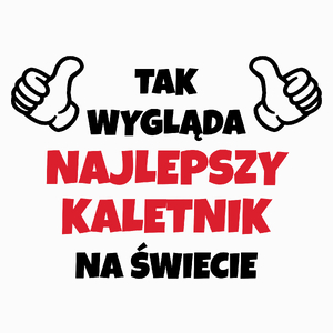 Tak Wygląda Najlepszy Kaletnik Na Świecie - Poduszka Biała