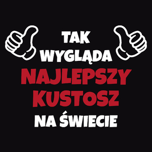 Tak Wygląda Najlepszy Kustosz Na Świecie - Męska Koszulka Czarna