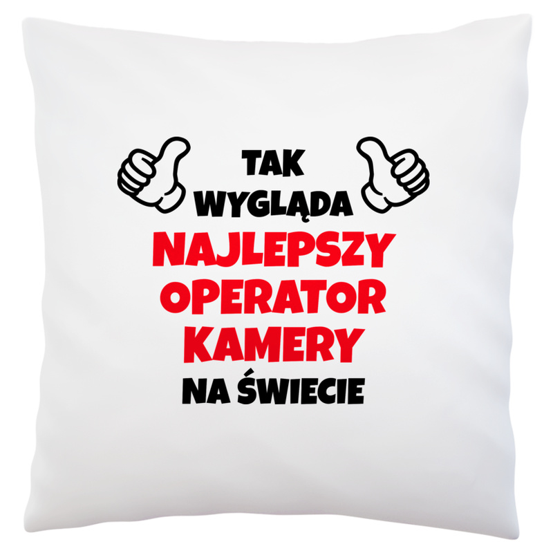 Tak Wygląda Najlepszy Operator Kamery Na Świecie - Poduszka Biała