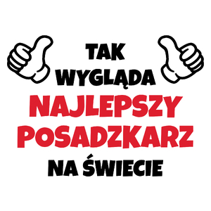 Tak Wygląda Najlepszy Posadzkarz Na Świecie - Kubek Biały