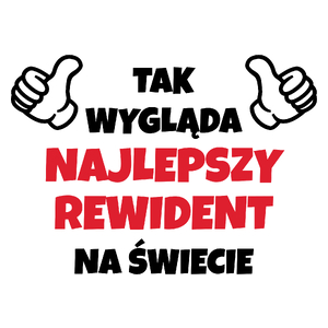 Tak Wygląda Najlepszy Rewident Na Świecie - Kubek Biały