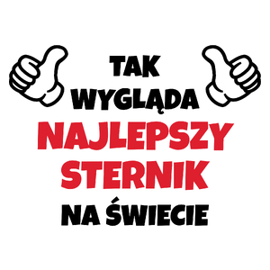 Tak Wygląda Najlepszy Sternik Na Świecie - Kubek Biały