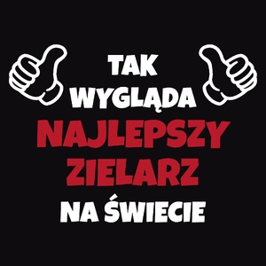 Tak Wygląda Najlepszy Zielarz Na Świecie - Męska Koszulka Czarna