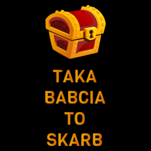 Taka Babcia To Skarb - Torba Na Zakupy Czarna