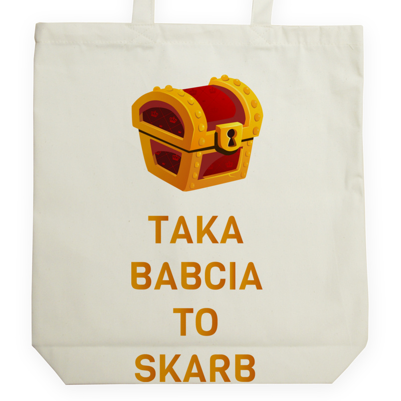 Taka Babcia To Skarb - Torba Na Zakupy Natural