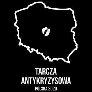 Tarcza Antykryzysowa 2020 - Torba Na Zakupy Czarna