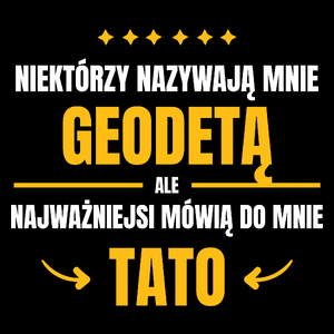 Tata Geodeta - Torba Na Zakupy Czarna