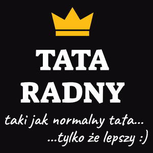 Tata Radny Lepszy - Męska Bluza Czarna