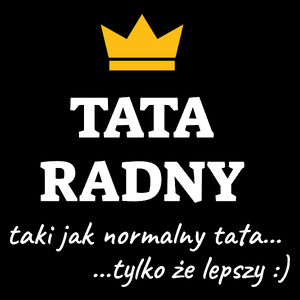 Tata Radny Lepszy - Torba Na Zakupy Czarna