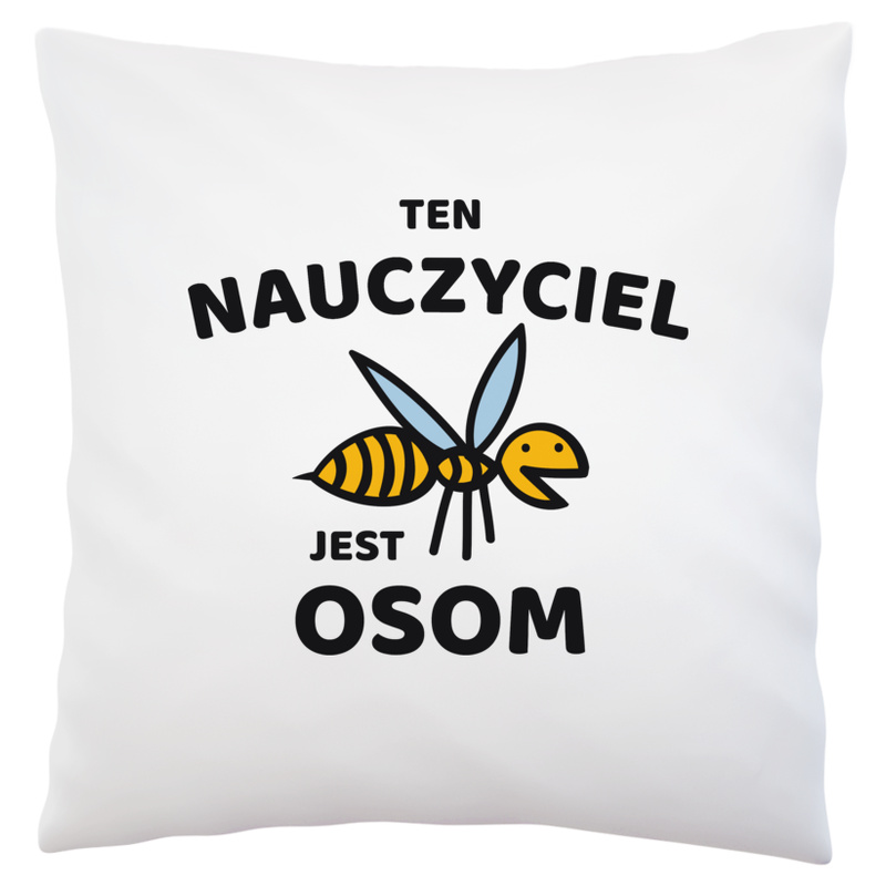 Ten Nauczyciel Jest Osom Awesome - Poduszka Biała