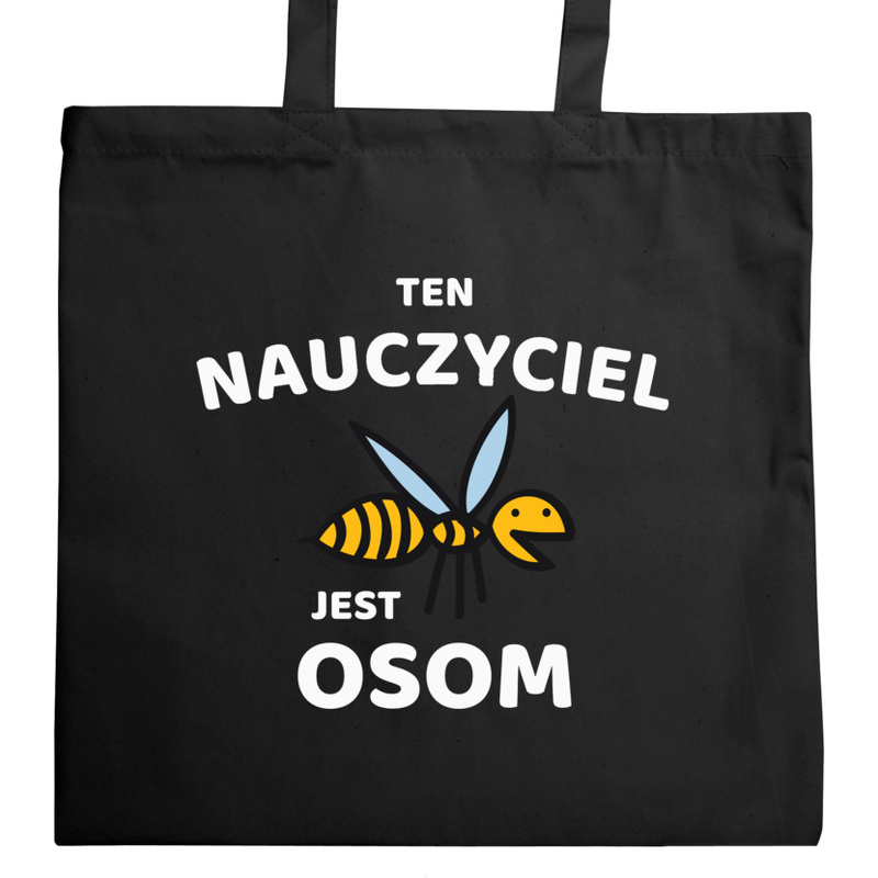 Ten Nauczyciel Jest Osom Awesome - Torba Na Zakupy Czarna