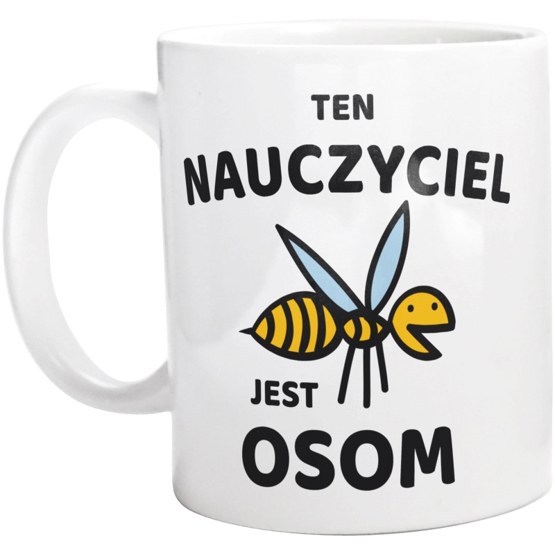 Ten Nauczyciel Jest Osom Awesome - Kubek Biały