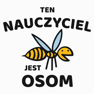 Ten Nauczyciel Jest Osom Awesome - Poduszka Biała