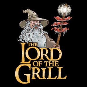 The Lord Of The Grill - Torba Na Zakupy Czarna