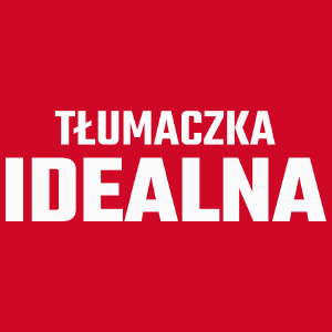 Tłumaczka Idealna - Damska Koszulka Czerwona