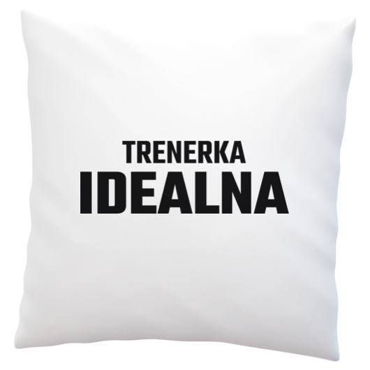 Trenerka Idealna - Poduszka Biała