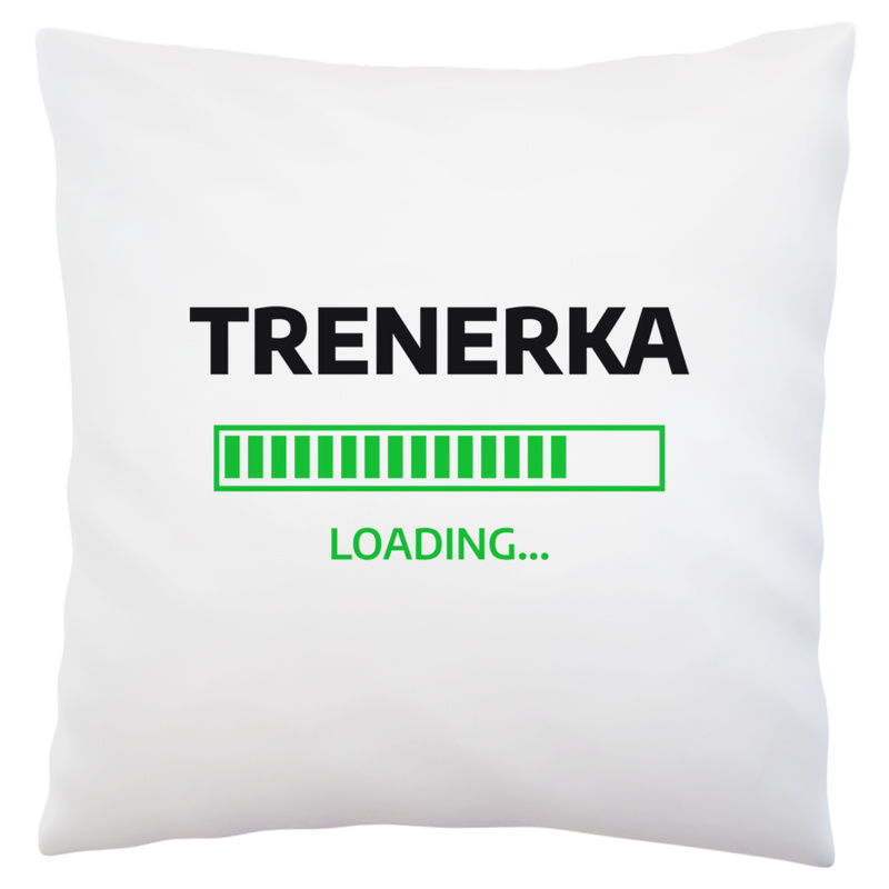 Trenerka Loading - Poduszka Biała