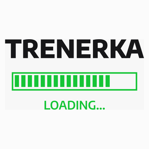 Trenerka Loading - Poduszka Biała