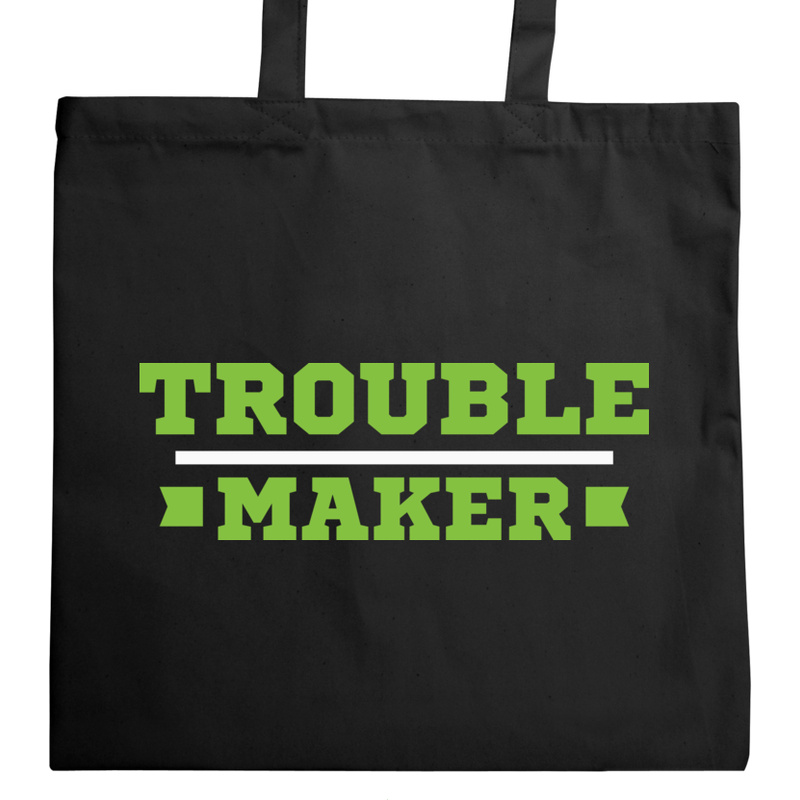 Trouble Maker - Torba Na Zakupy Czarna