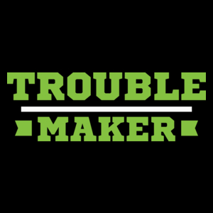 Trouble Maker - Torba Na Zakupy Czarna