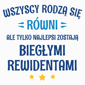 Tylko Najlepsi Zostają Biegłymi Rewidentami - Poduszka Biała