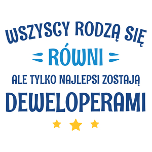 Tylko Najlepsi Zostają Deweloperami - Kubek Biały