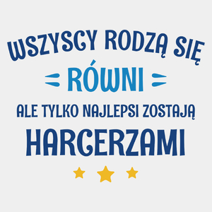 Tylko Najlepsi Zostają Harcerzami - Męska Koszulka Biała