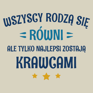 Tylko Najlepsi Zostają Krawcami - Torba Na Zakupy Natural