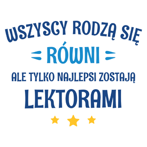 Tylko Najlepsi Zostają Lektorami - Kubek Biały