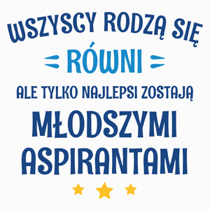 Tylko Najlepsi Zostają Młodszymi Aspirantami - Poduszka Biała