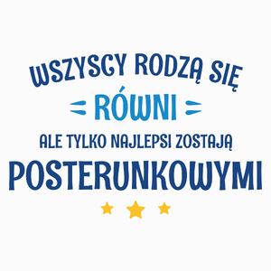 Tylko Najlepsi Zostają Posterunkowymi - Poduszka Biała