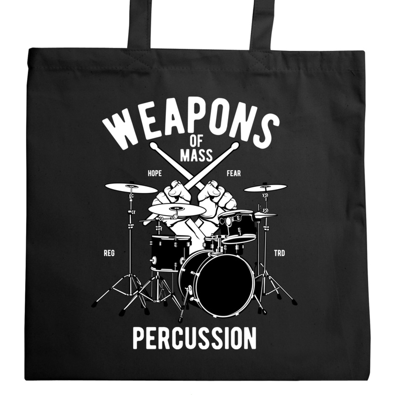 Weapons Of Mass Persussion - Torba Na Zakupy Czarna