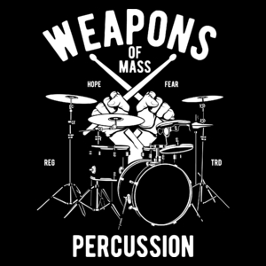 Weapons Of Mass Persussion - Torba Na Zakupy Czarna