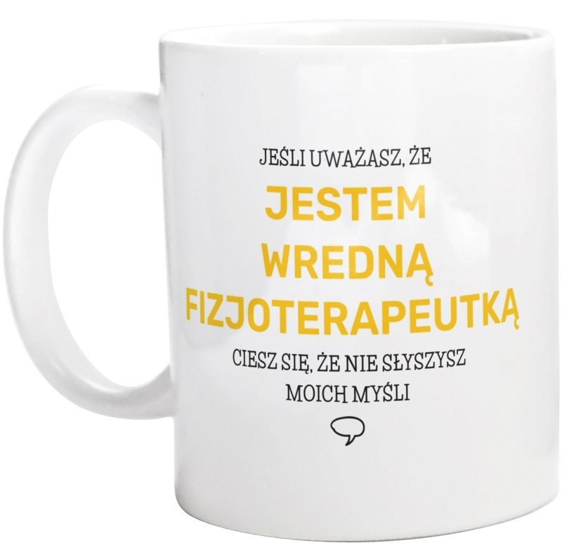 Wredna Fizjoterapeutka - Kubek Biały