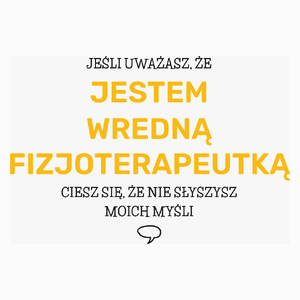 Wredna Fizjoterapeutka - Poduszka Biała