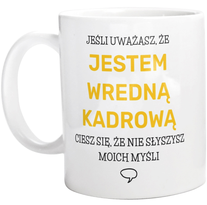 Wredna Kadrowa - Kubek Biały