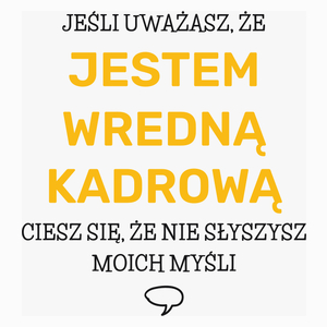 Wredna Kadrowa - Poduszka Biała