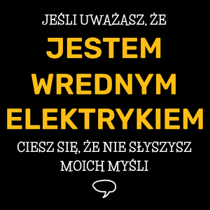 Wredny Elektryk - Torba Na Zakupy Czarna