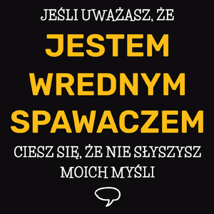 Wredny Spawacz - Męska Koszulka Czarna