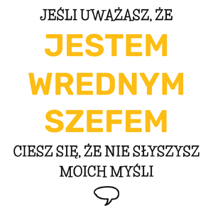 Wredny Szef - Kubek Biały