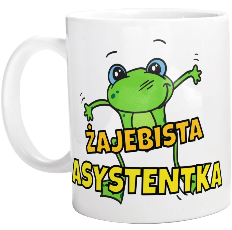 Żajebista asystentka - Kubek Biały