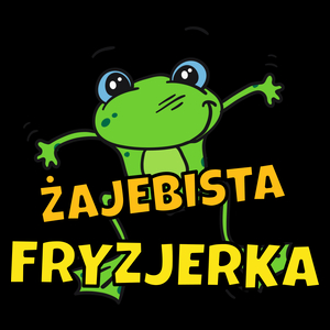 Żajebista fryzjerka - Torba Na Zakupy Czarna