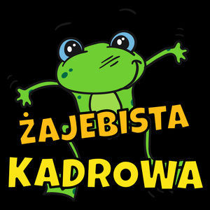 Żajebista kadrowa - Torba Na Zakupy Czarna