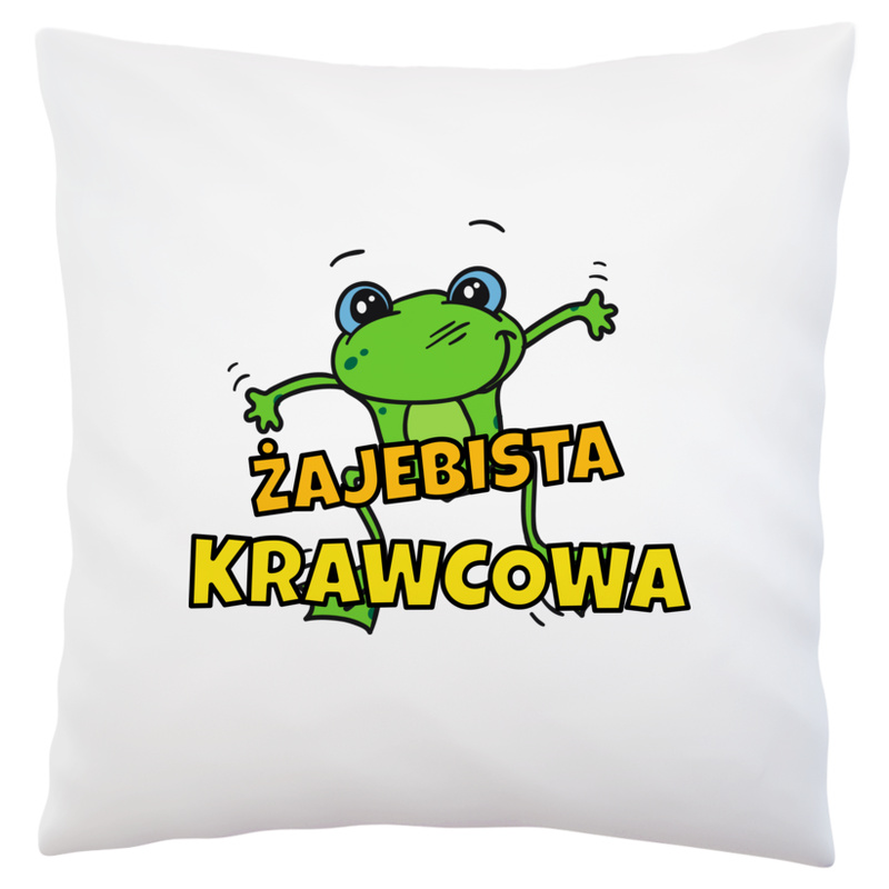Żajebista krawcowa - Poduszka Biała