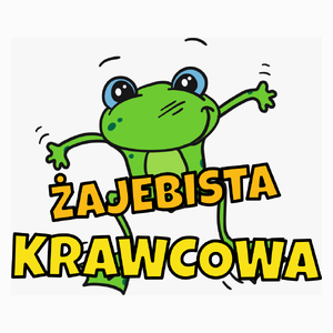 Żajebista krawcowa - Poduszka Biała