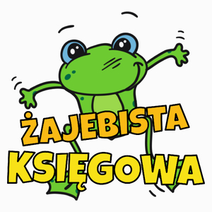 Żajebista księgowa - Poduszka Biała