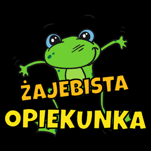 Żajebista opiekunka - Torba Na Zakupy Czarna